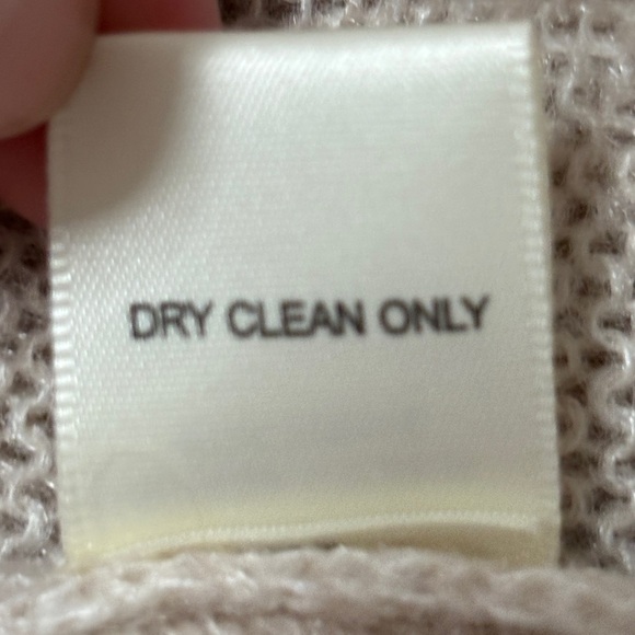 Beige Sweater Size Small S Cowl Neck Wool Blend Promesa New With Tags SKU 5 - Picture 7 of 9